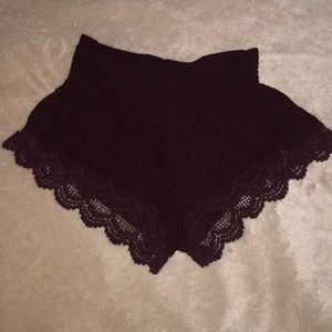 Maroon Shorts